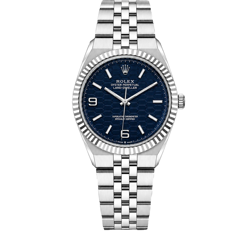 Rolex Oyster Perpetual Land-Dweller (Navy Dial)
