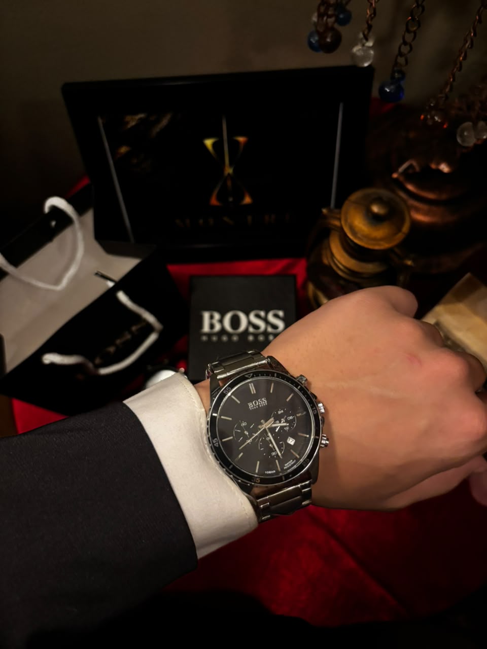 Hugo Boss Hero Chronograph (Model: 1513875) Black