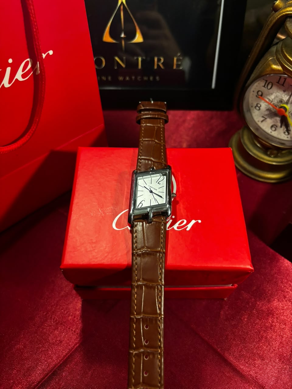 Cartier Tank Asymétrique style