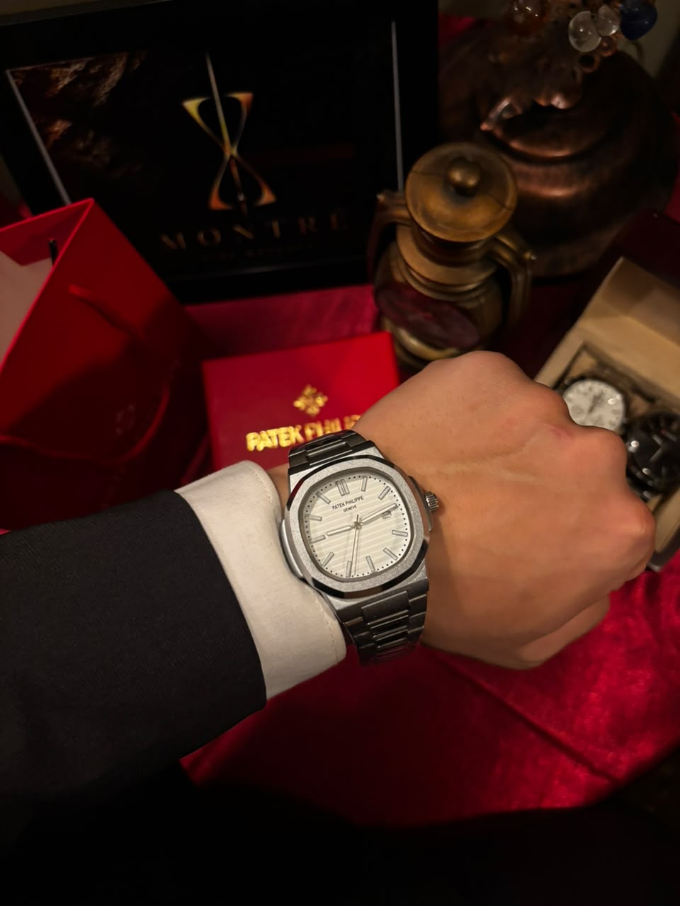 Patek Philippe Nautilus "Piano Dial" White