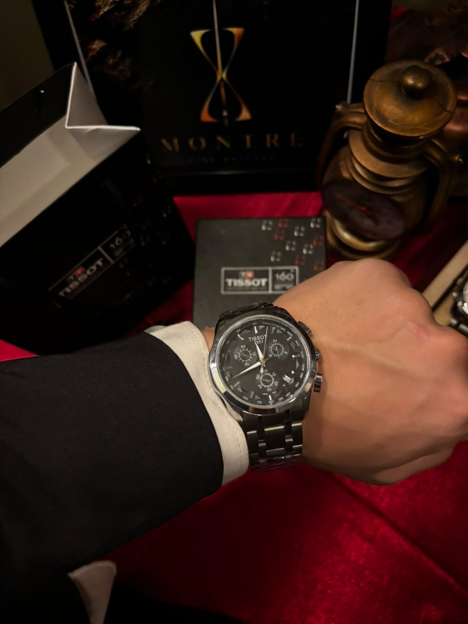 Tissot Couturier Chronograph Black